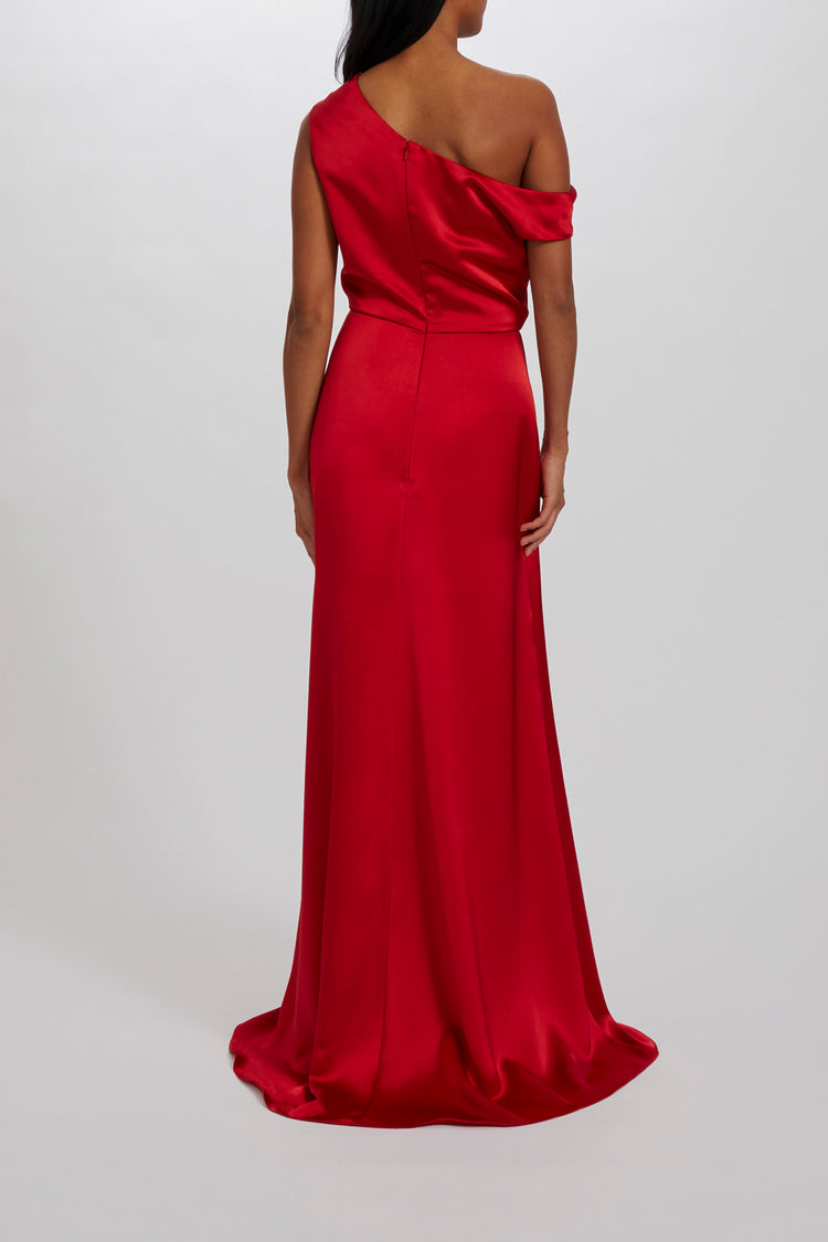 Alden, dress from Collection Bridesmaids by Amsale, Fabric: fluid-satin