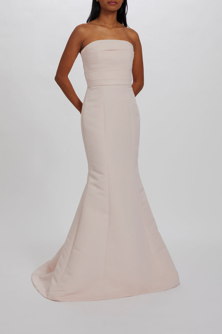 Francine, dress from Collection Bridesmaids by Amsale, Fabric: faille
