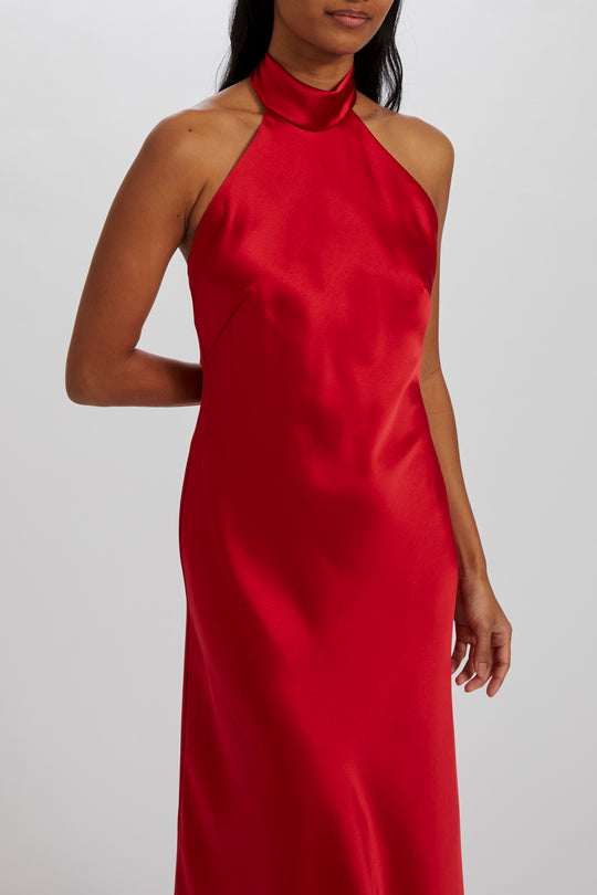 Storm, $300, dress from Collection Bridesmaids by Amsale, Fabric: fluid-satin