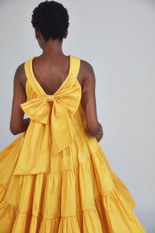 P387T - Taffeta Trapeze Dress - Red, $695, dress by color from Collection Evening by Amsale