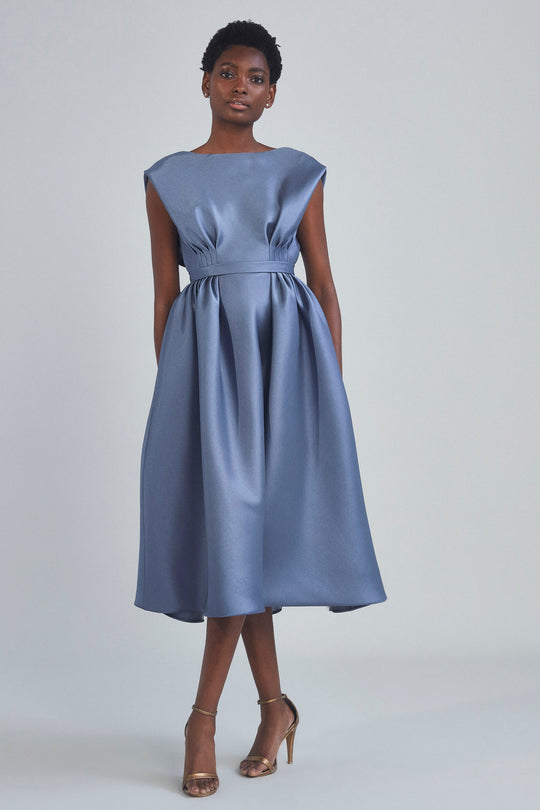 P401M - Mikado A-Line Dress, $695, dress from Collection Evening by Amsale