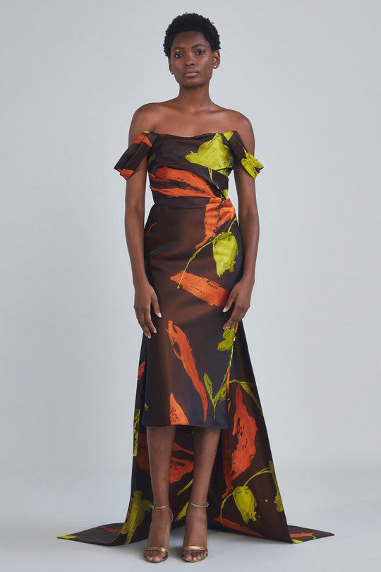 P408J - Tulip Jacquard Gown, $2,195, dress from Collection Evening by Amsale