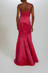 P536 - Bow Detail Gown, dress from Collection Evening by Amsale, Fabric: iridescent-duchess-satin