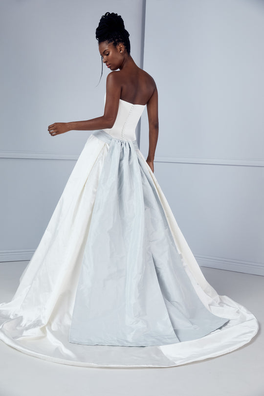 Blue Sash - Amsale Archive, $5,170, dress from Collection Bridal by Amsale