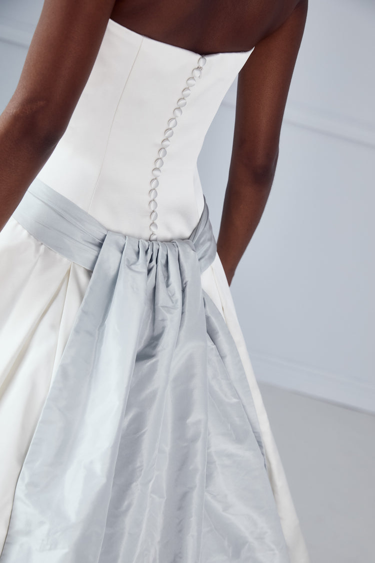 Blue Sash - Amsale Archive, dress from Collection Bridal by Amsale
