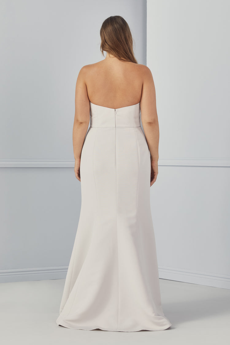 Agnes, dress from Collection Bridesmaids by Amsale, Fabric: faille