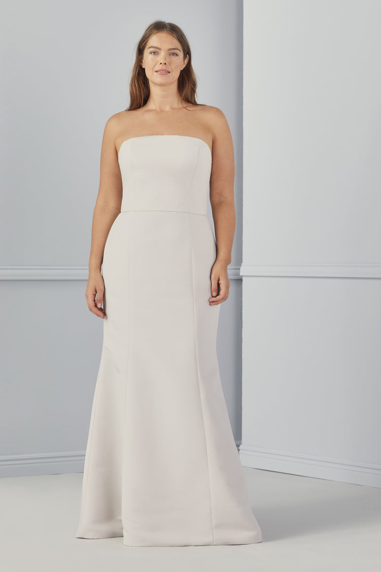 Agnes, dress from Collection Bridesmaids by Amsale, Fabric: faille