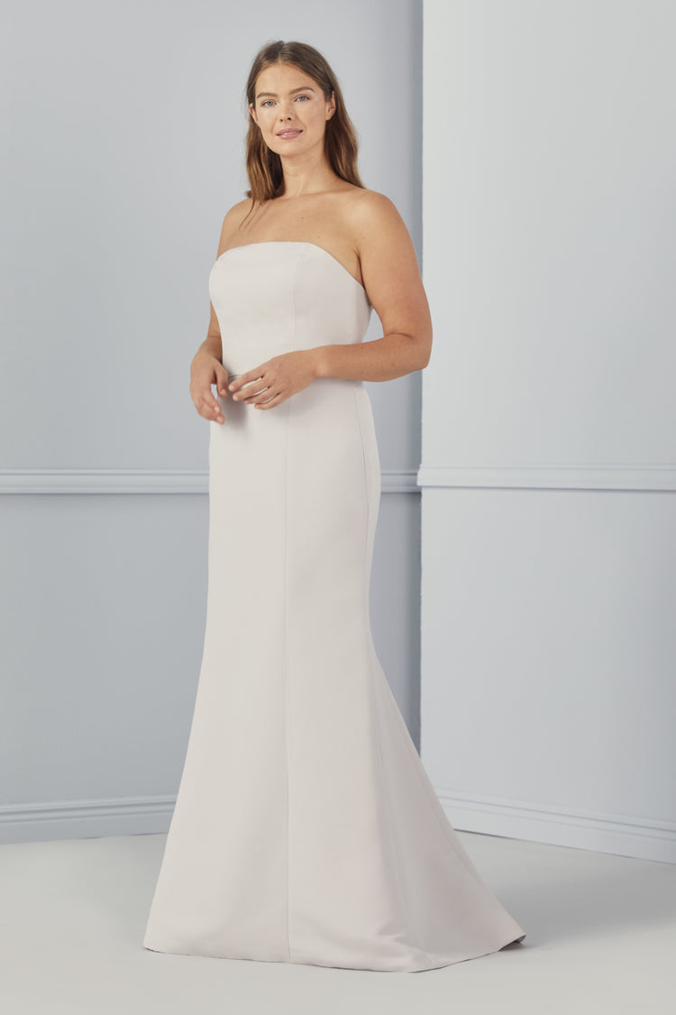 Agnes, dress from Collection Bridesmaids by Amsale, Fabric: faille