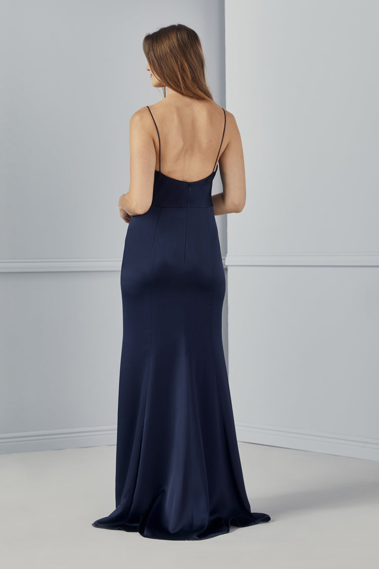 Chloe, dress from Collection Bridesmaids by Amsale, Fabric: fluid-satin
