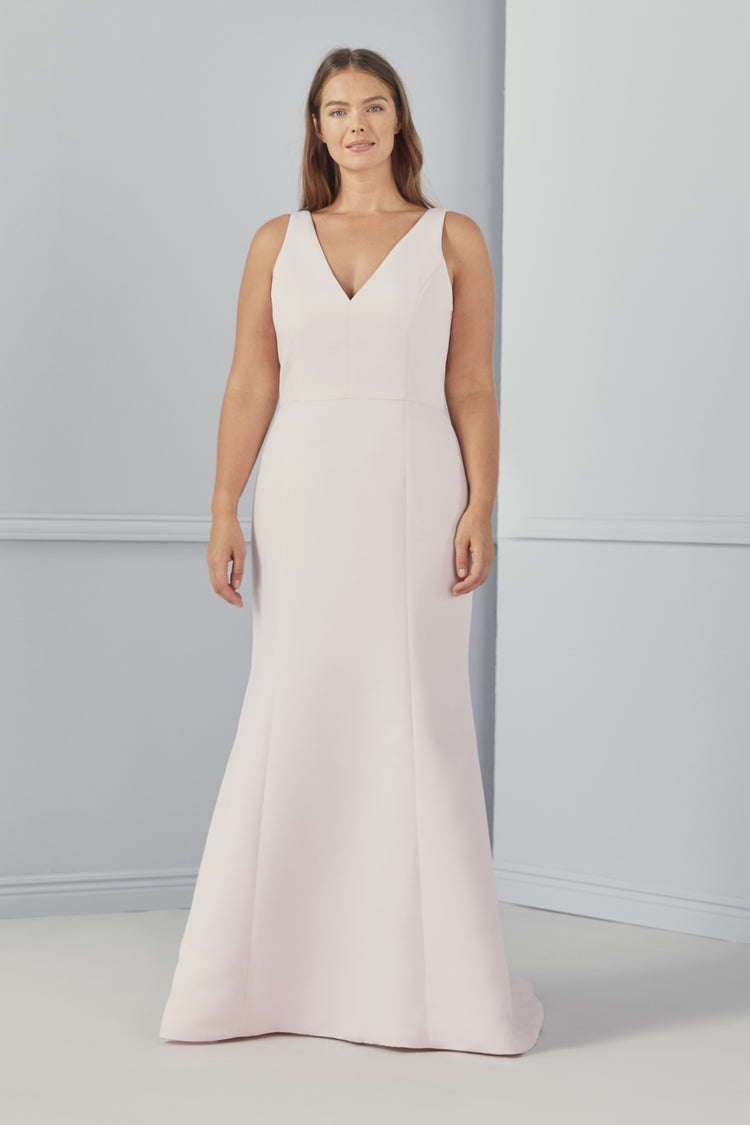 Mackayla, dress from Collection Bridesmaids by Amsale, Fabric: faille