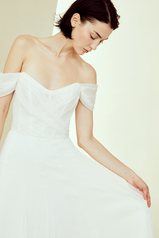 Olive - Ivory, $5,995, dress by color from Collection Bridal by Amsale