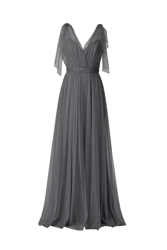 Haley - Graphite, $270, dress by color from Collection Bridesmaids by Amsale