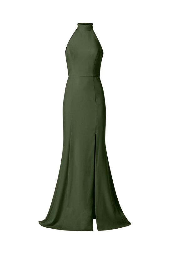 Cora - Olive, $300, dress by color from Collection Bridesmaids by Amsale