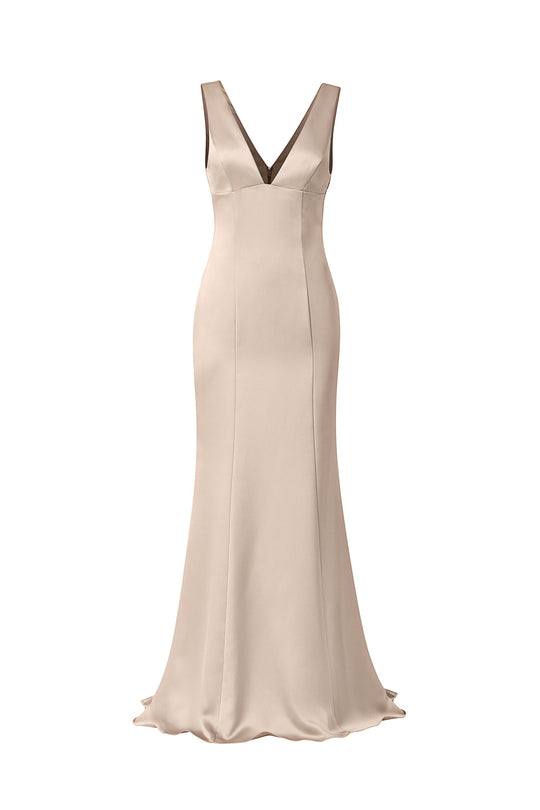 Leif - Champagne, $300, dress by color from Collection Bridesmaids by Amsale
