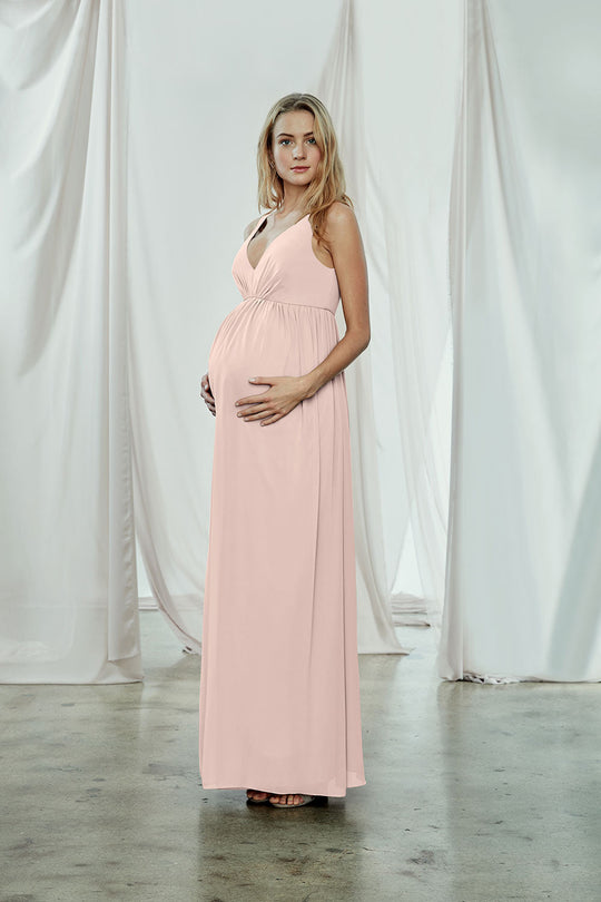Fletcher - Maternity Dress - Blush, $270, dress by color from Collection Bridesmaids by Amsale