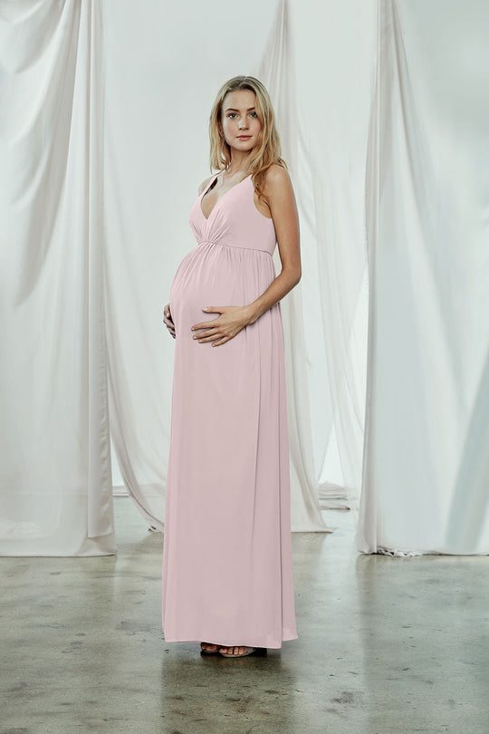 Fletcher - Maternity Dress - Peony, $270, dress by color from Collection Bridesmaids by Amsale