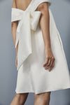 LW165 - Bow Back Shift Dress - Ivory, dress by color from Collection Little White Dress by Amsale