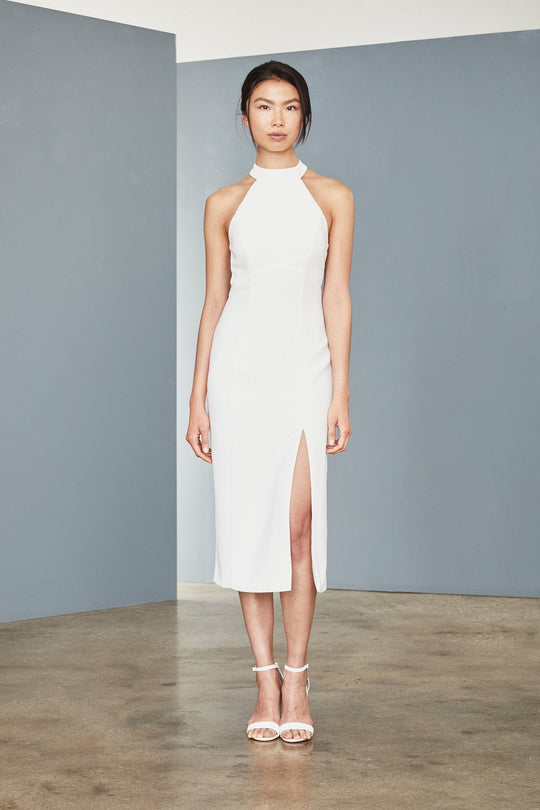 LW141 - Crepe Sheath Dress, $385, dress from Collection Little White Dress by Amsale