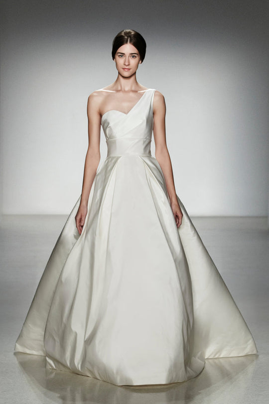 Newport - Silk-White, $4,200, dress by color from Collection Bridal by Amsale