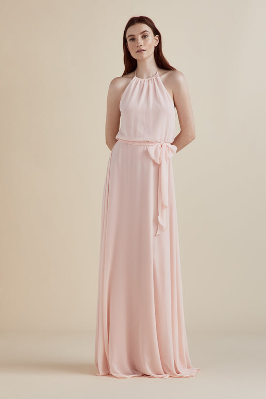 Amelia, $190, dress from Collection Bridesmaids by Nouvelle Amsale, Fabric: flat-chiffon