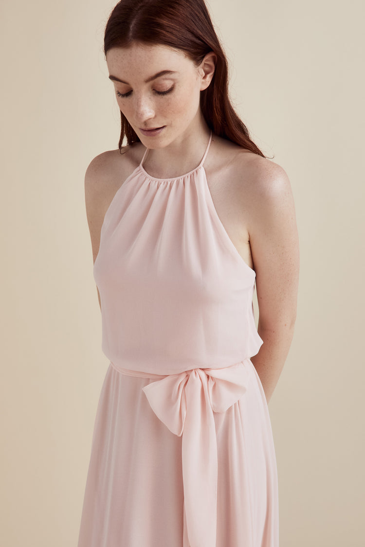Amelia, dress from Collection Bridesmaids by Nouvelle Amsale, Fabric: flat-chiffon