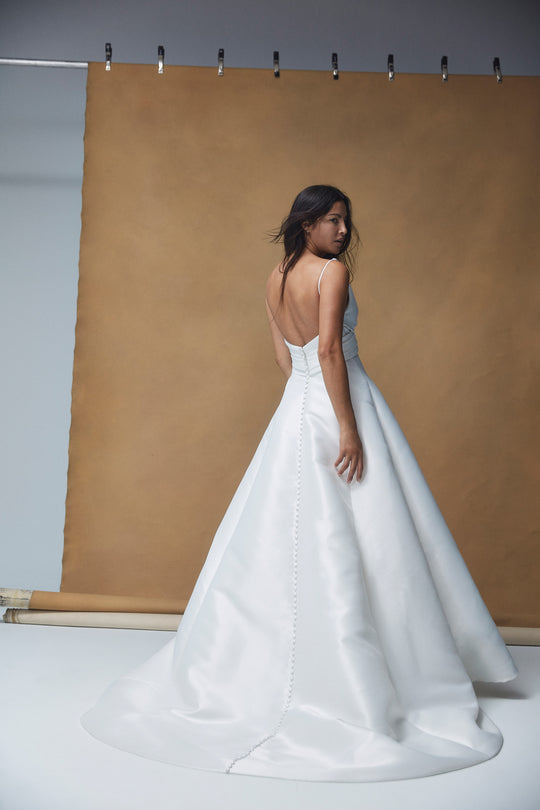 Carly, $2,400, dress from Collection Bridal by Nouvelle Amsale