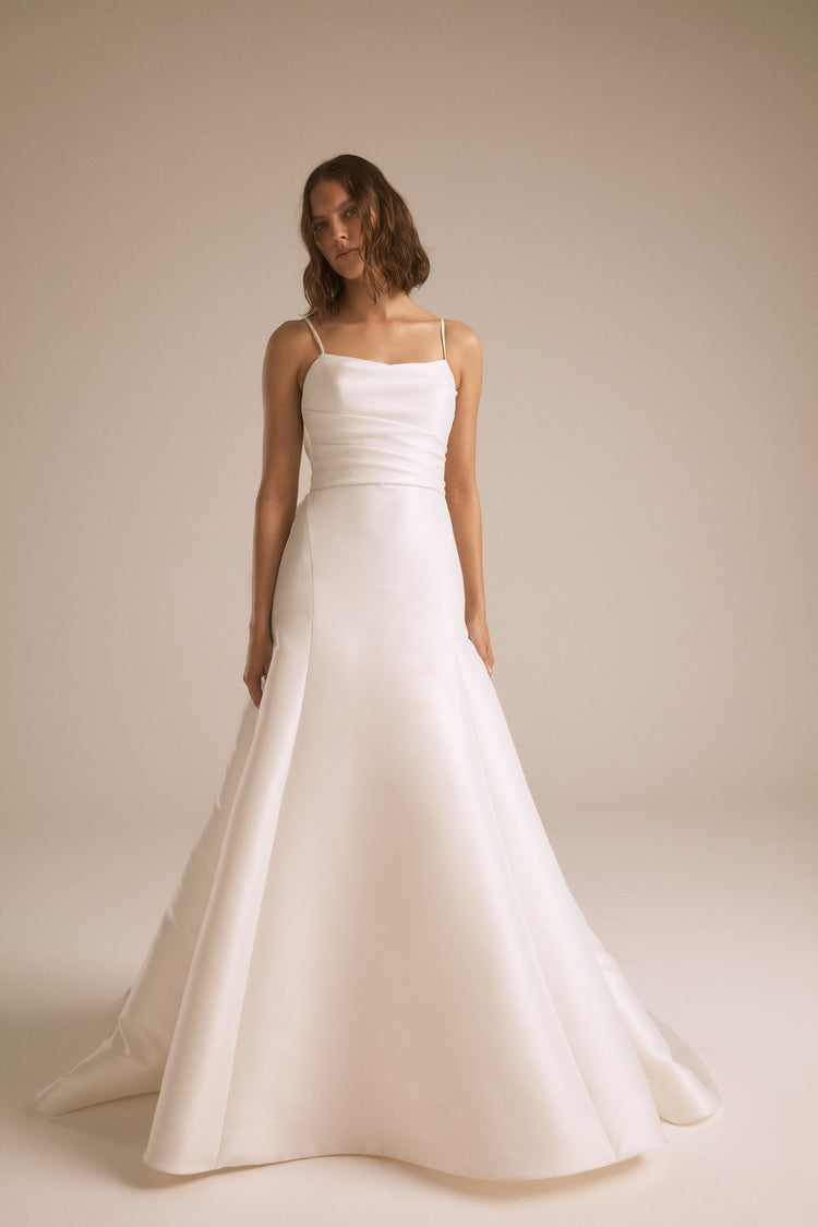 Golda, dress from Collection Bridal by Nouvelle Amsale, Fabric: mikado