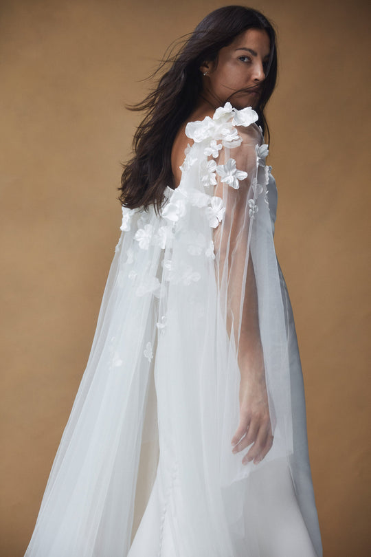 Manuela - Silk-White, $2,400, dress by color from Collection Bridal by Nouvelle Amsale