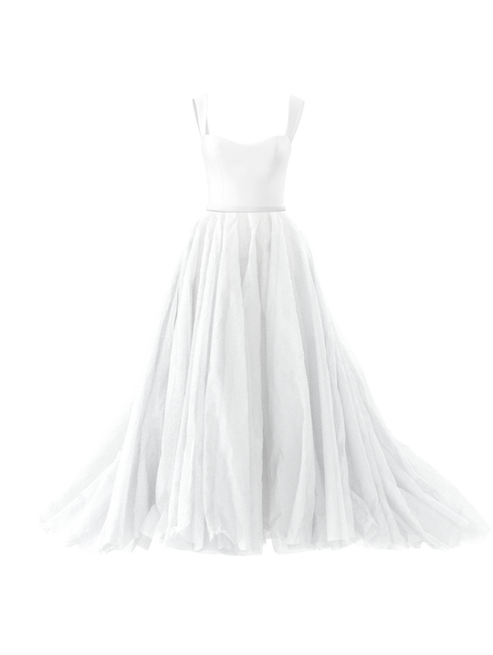 Bodice(V neck), Skirt(Penny), Belt(Bleecker), $4,850, combo from Collection Bridal by Amsale x You