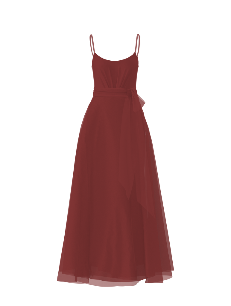 Product Bodice(Campbell), Skirt(Cerisa),Belt(Sash), cayenne Image