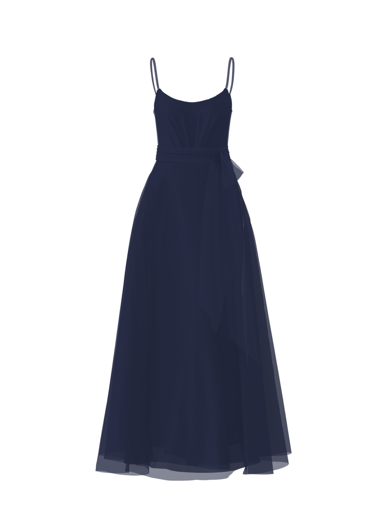 Product Bodice(Campbell), Skirt(Cerisa),Belt(Sash), french-blue Image