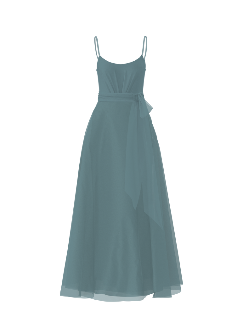 Product Bodice(Campbell), Skirt(Cerisa),Belt(Sash), teal Image