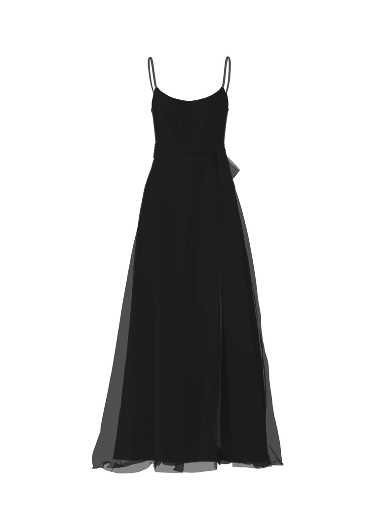 Product Bodice(Campbell), Skirt(Arabella),Belt(Sash), black Image