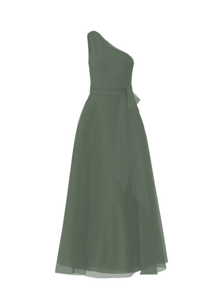 Bodice(Laurie), Skirt(Cerisa),Belt(Sash), olive, combo from Collection Bridesmaids by Amsale x You