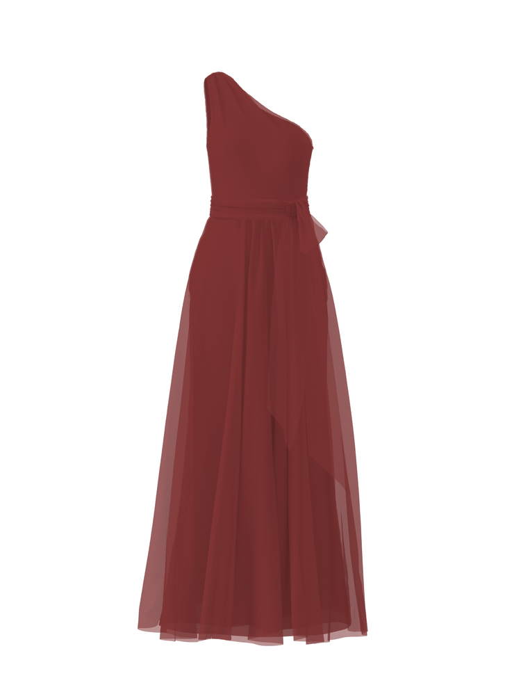 Bodice(Laurie), Skirt(Justine),Belt(Sash), cayenne, combo from Collection Bridesmaids by Amsale x You