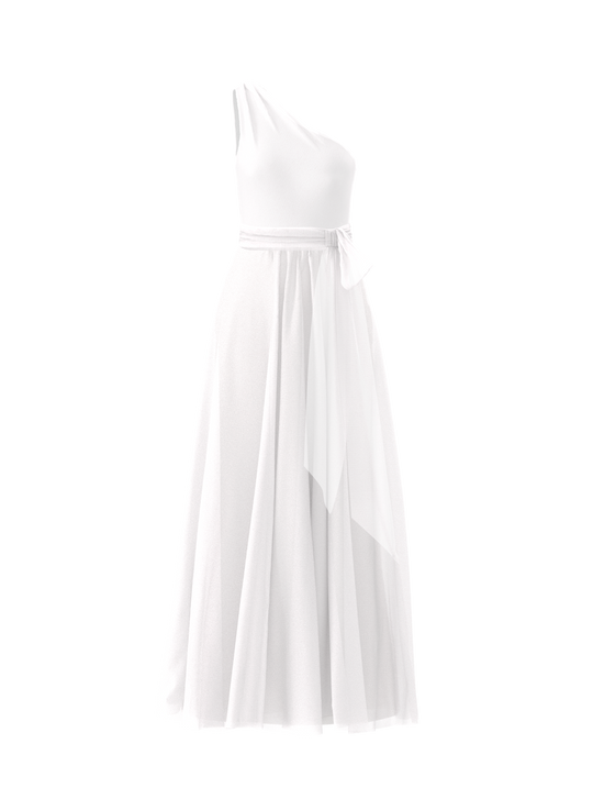 Bodice(Laurie), Skirt(Justine),Belt(Sash), white, $270, combo from Collection Bridesmaids by Amsale x You