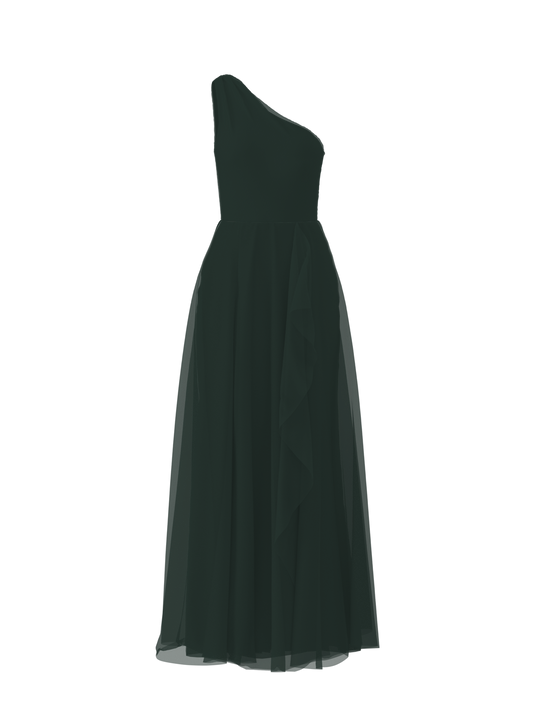Bodice(Laurie), Skirt(Jaycie), hunter, $270, combo from Collection Bridesmaids by Amsale x You