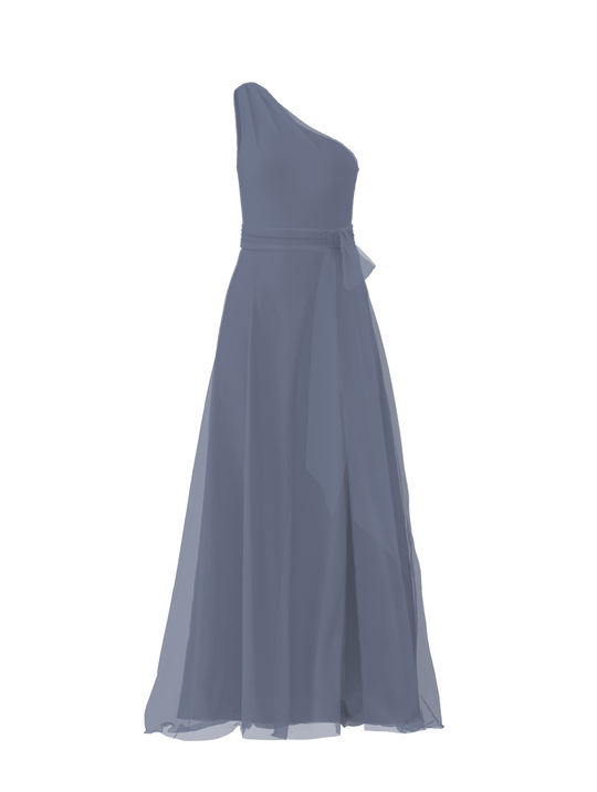 Bodice(Laurie), Skirt(Arabella),Belt(Sash), slate, $270, combo from Collection Bridesmaids by Amsale x You
