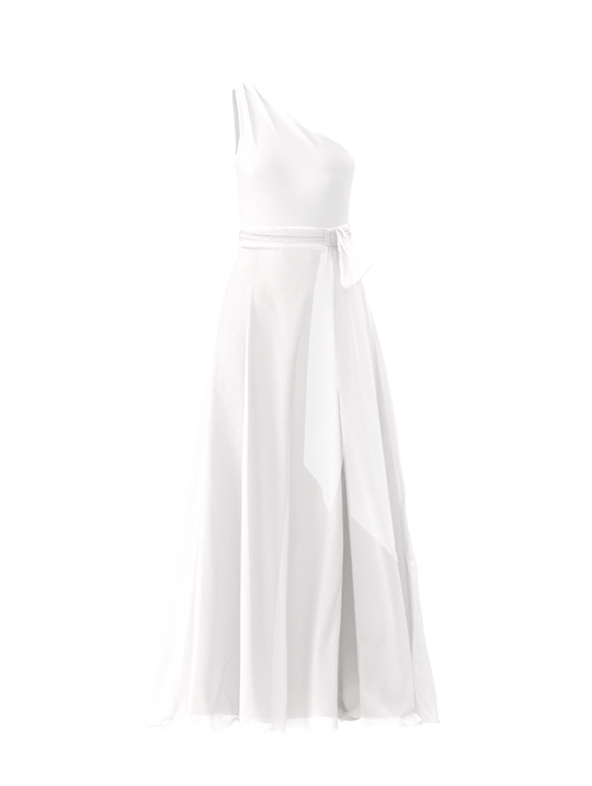 Bodice(Laurie), Skirt(Arabella),Belt(Sash), white, $270, combo from Collection Bridesmaids by Amsale x You