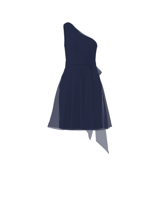 Bodice(Laurie), Skirt(Carla),Belt(Sash), french-blue, $270, combo from Collection Bridesmaids by Amsale x You