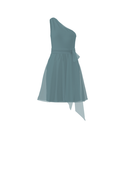 Bodice(Laurie), Skirt(Carla),Belt(Sash), teal, $270, combo from Collection Bridesmaids by Amsale x You