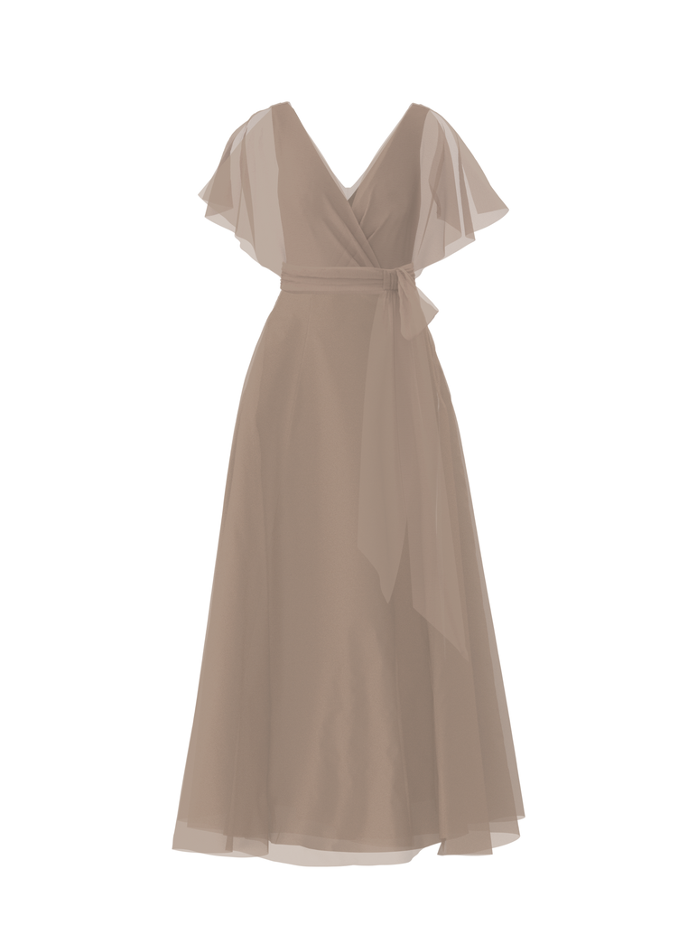 Product Bodice(Ava), Skirt(Cerisa),Belt(Sash), latte Image
