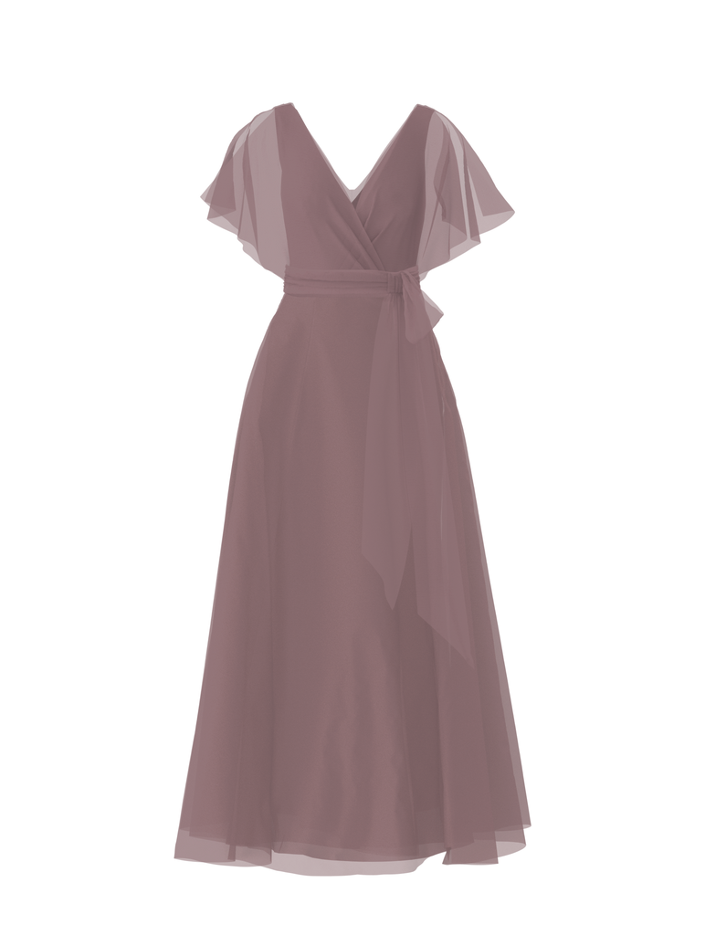 Product Bodice(Ava), Skirt(Cerisa),Belt(Sash), mauve Image