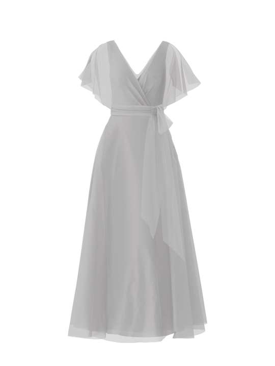 Bodice(Ava), Skirt(Cerisa),Belt(Sash), platinum, $270, combo from Collection Bridesmaids by Amsale x You