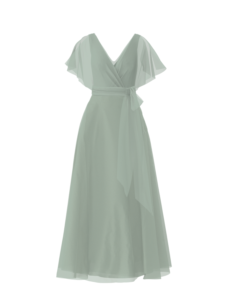 Product Bodice(Ava), Skirt(Cerisa),Belt(Sash), sage Image