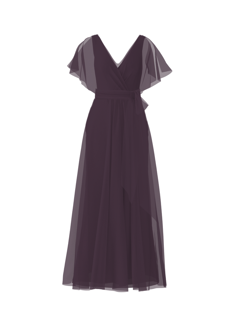 Product Bodice(Ava), Skirt(Justine),Belt(Sash), plum Image