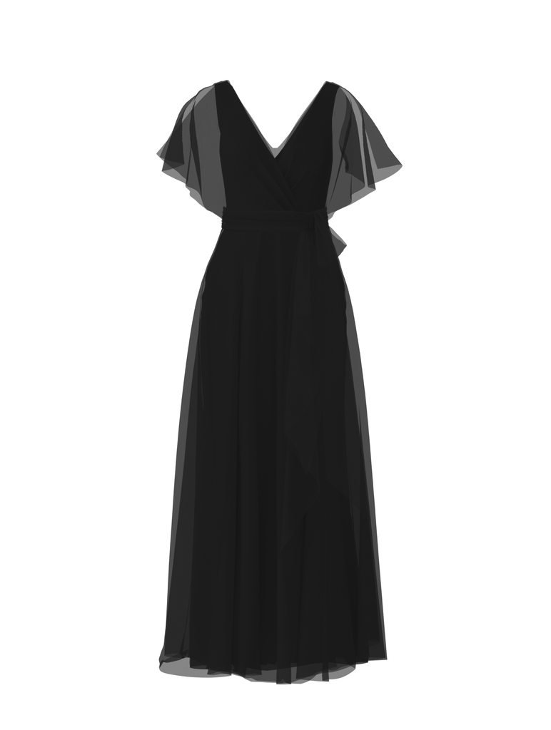 Product Bodice(Ava), Skirt(Jaycie),Belt(Sash), black Image