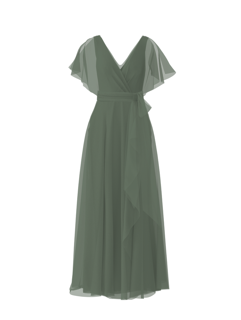 Product Bodice(Ava), Skirt(Jaycie),Belt(Sash), olive Image