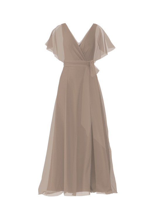 Bodice(Ava), Skirt(Arabella),Belt(Sash), latte, $270, combo from Collection Bridesmaids by Amsale x You