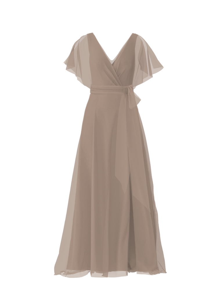 Product Bodice(Ava), Skirt(Arabella),Belt(Sash), latte Image
